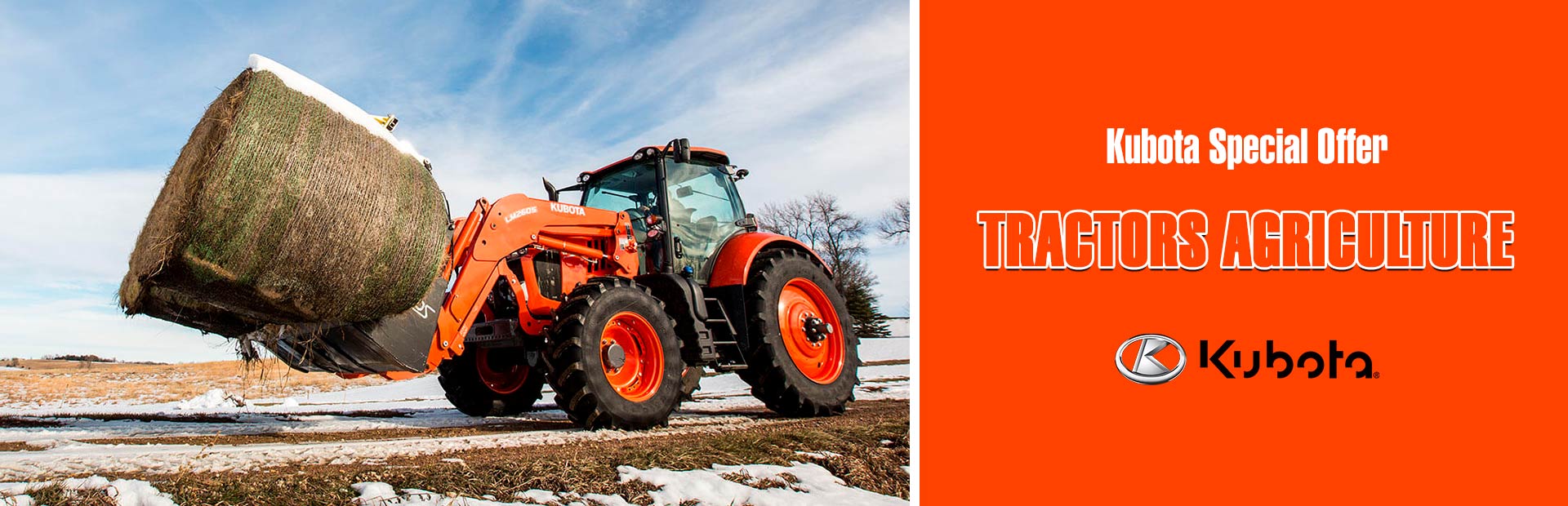 Kubota: Kubota Special Offer - Tractors Agriculture